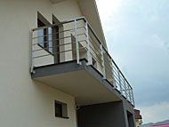 Nerezové zábradlia