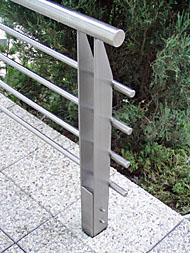 Nerezové zábradlia